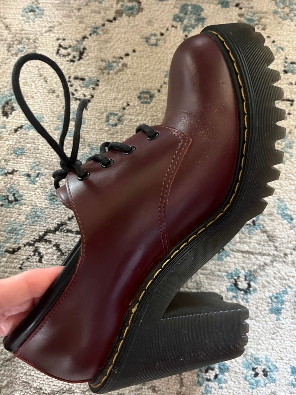 Dr. Martens Salome Platform Lace-Up Oxfords Size 7 - Picture 6 of 17